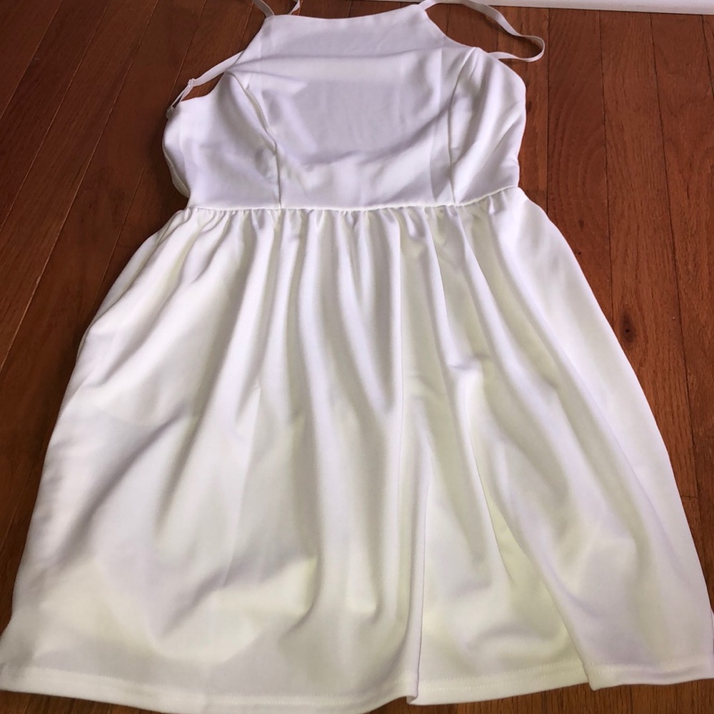 White dress